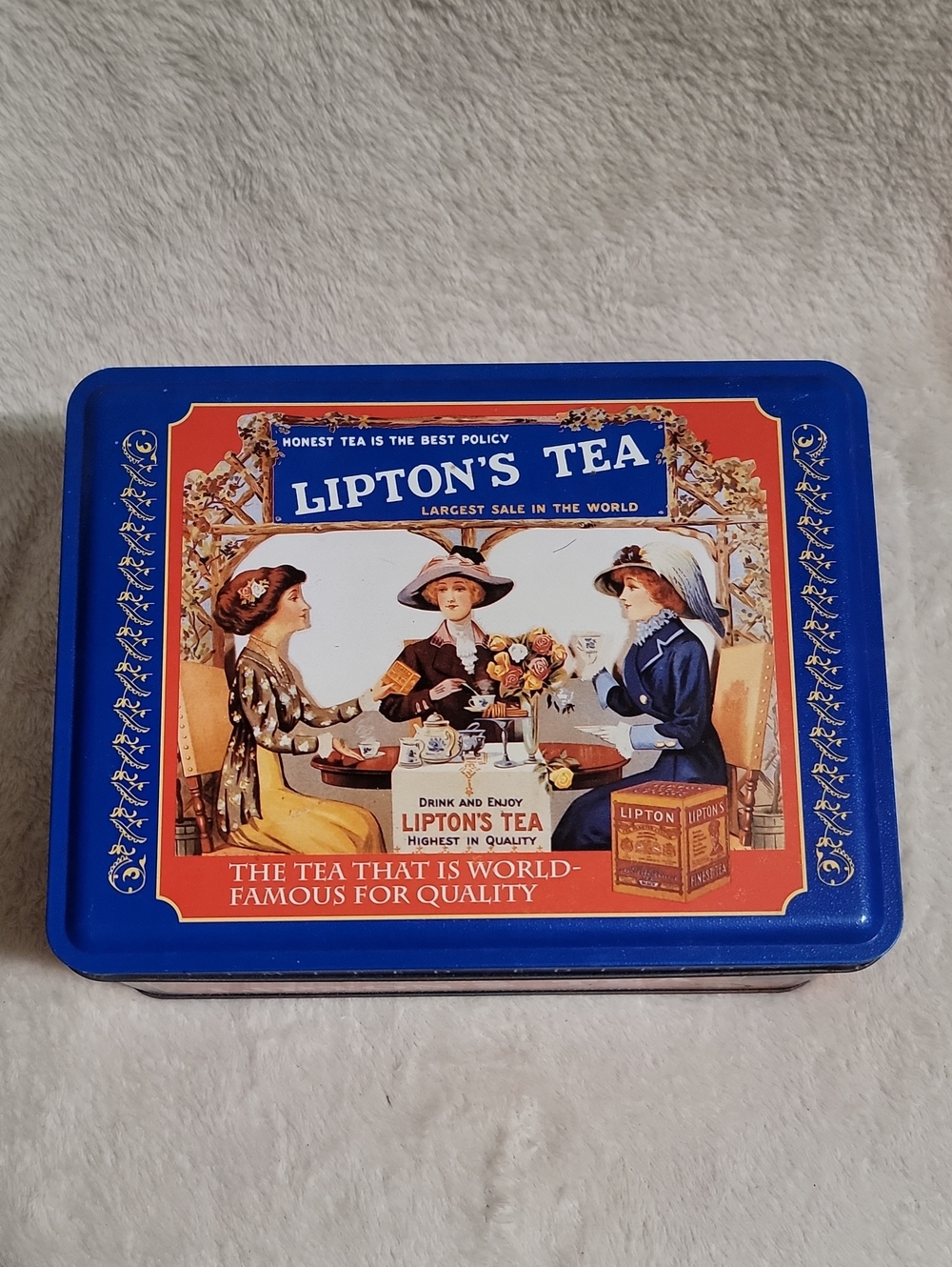 Vintage Lipton's Tea Limited Edition Tin
